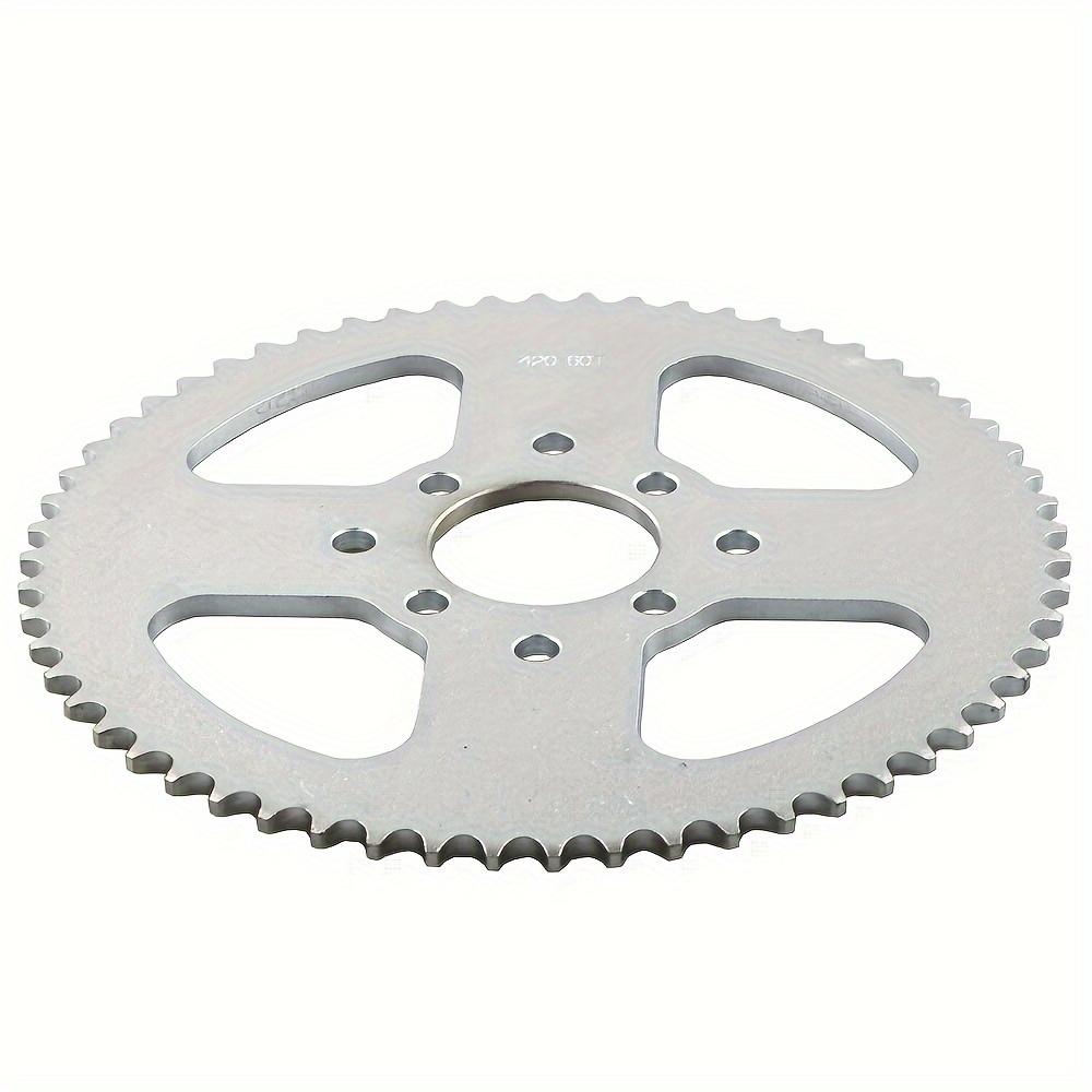 Go Kart Sprocket 40/41/420 Chain 60T Sprocket with 2-1/8" Bore 8 Hole for Go Kart Cart Mini Bike Powersports Heavy Duty Parts