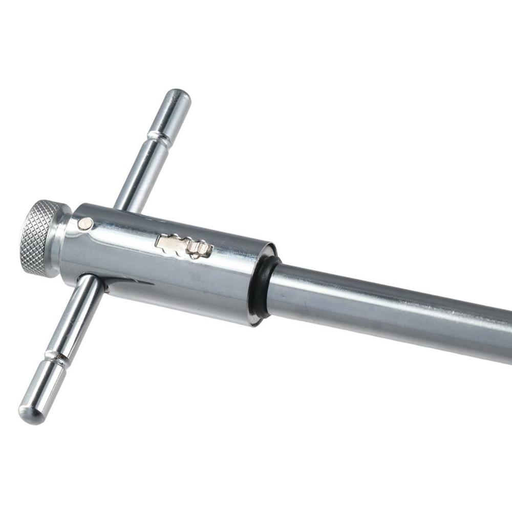 Регулируемый гаечный ключ M3-M8 Инструмент для снятия метчиков Выдвижная трещоточная рукоятка Техническое обслуживание машины