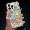 Чехол для телефона со стразами, блестками и кристаллами для XiaoMi 15 Ultra 14 Pro 14T 14A Plus 13 Lite 13T 12 12T 12S 12X 5G 3D Цветочный Кристальный Алмазный Блестящий Чехол