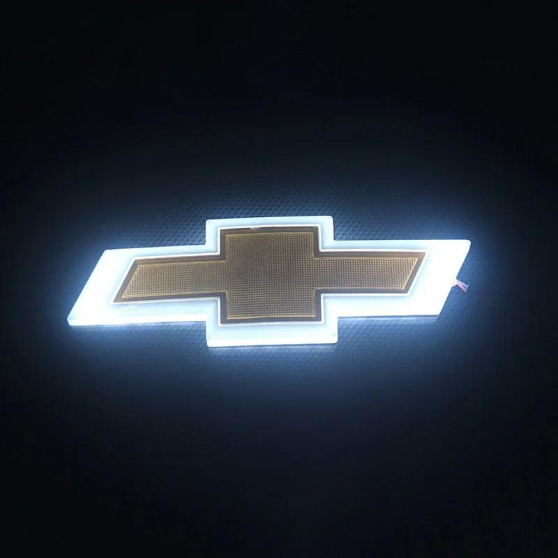 Автомобильный значок для Chevrolet Cruze Malibu Cavalier Monza Sail Trax Equinox Captiva Lacetti Orlando Светодиодный значок-наклейка на багажник