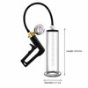 Male Vacuum Pump Kit with Acrylic Cylinder Metal Pressure Gauge Air Control Male Stamina Training Masturbation Sex Toy