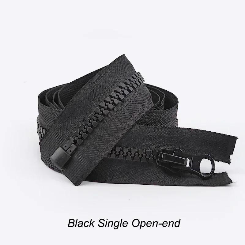 №8 60-500 см Пластиковая молния с двумя бегунками, разъемная, длинная, для шитья пуховика, палатки, ремонтной одежды, аксессуары для DIY