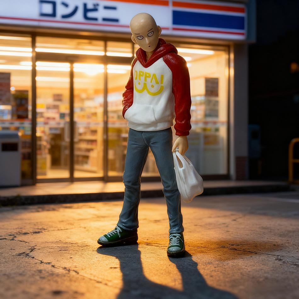 Новая фигурка Аниме ONE PUNCH-MAN Саитама Генос Тацумаки Фигурка Игрушка ПВХ Модель Аниме Аксессуары Коллекция Настольные Украшения Подарки