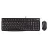 Проводная клавиатура и мышь Logitech MK120