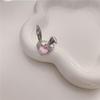 Прекрасное кольцо с кроликом для девочек и женщин, одинаковые ювелирные изделия на палец, милое кольцо с цирконом в виде животного Bague Femme