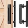 Barn Door Handle, Sliding Door Handle, Heavy Duty Barn Door Handle, Pull Handle For Garage, Door Pull Handle, Sliding Door Handle, For Powder