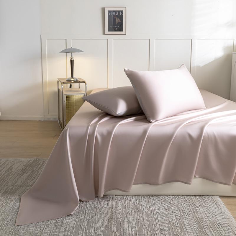 Sleep Glaeser Lanjing Tencel Soft Series Solid Color Single Bed Sheet