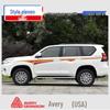 Toyota Prado 10-22 Модели Автомобильная Полоса на Кузов Наклейка на Поясную Линию.