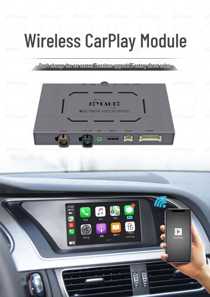 Беспроводное обновление CarPlay: Оригинальный декодер смарт-модуля экрана