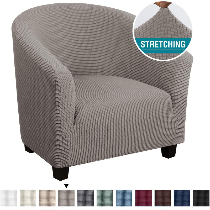 Высокоэластичный спандекс, кофейная ванна, диван, кресло, чехол для сиденья, протектор, моющаяся мебель, чехол, простота установки, домашний стул, декор