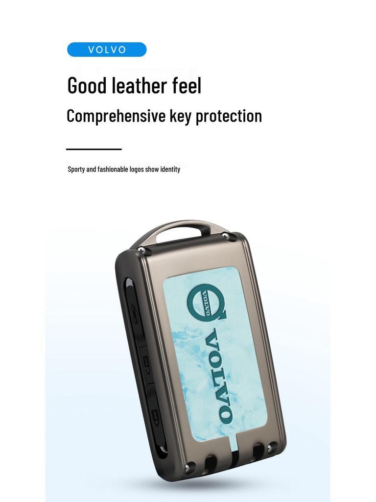 Volvo Car Key Case for XC60, S90, S60, XC90, V40, S60L, XC40 - Unisex Protective Shell