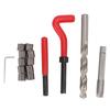 M12 X 1.25 Thread Repair Kit High Strength Threaded Insert Kit for Repairing Damaged Threads Red