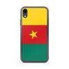 Coque iPhone XR - Drapeau Du Cameroun - Silicone Souple - Protection Chocs - Légère - Découpes Précises