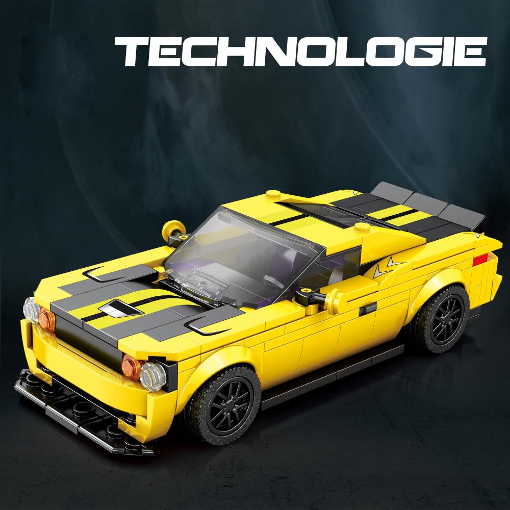 336 деталей DIY Car Building Blocks Kit Model Car Kit для демонстрации и коллекционирования гоночных игрушек для мальчиков и взрослых