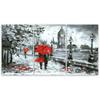 Three Piece Picture Canvas Print London Walk Big Ben