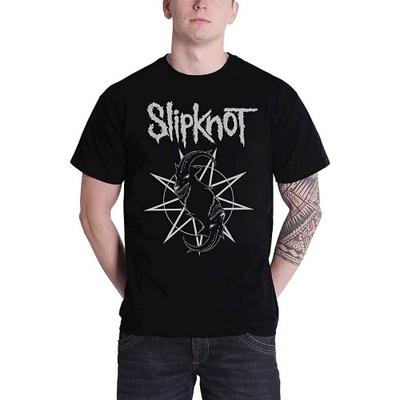 Slipknot Унисекс футболка для взрослых с логотипом Коза Звезда
