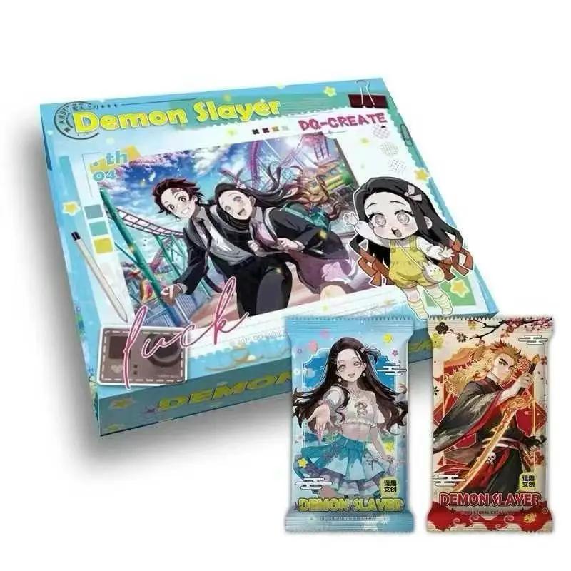 Карточка Kimetsu no Yaiba Английская версия Танджиро Незуко Канроджи Ограниченная карта SGR Аниме Периферия Коллекция Карточки Игрушки Подарки