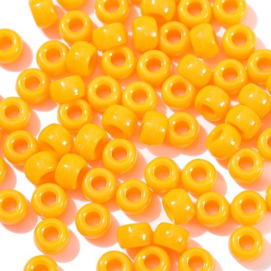 100 шт./набор DIY Акриловые Свободные Бусины Сквозные Ручной Работы Браслеты Ожерелья Изготовление Ювелирных Изделий Красочные Разделительные Бусины Набор Аксессуаров для Рукоделия