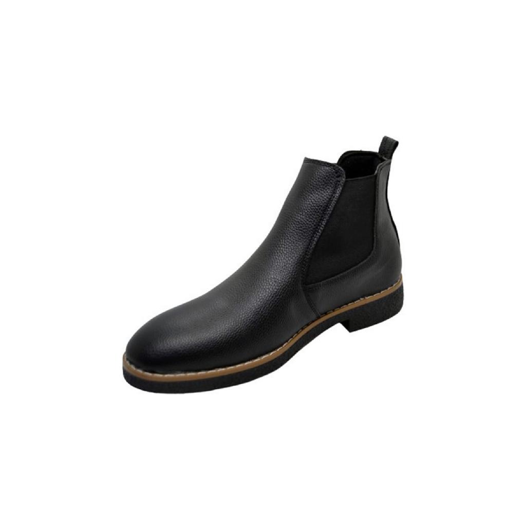 Мужские черные мужские ботинки челси