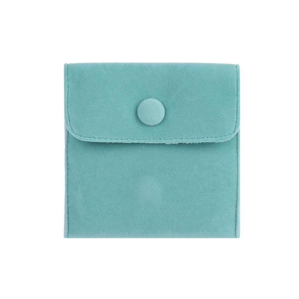 New Snap Velvet Necklace Wrapping Bag Jewelry Packaging Bag Bracelet Bag Storage Pouch