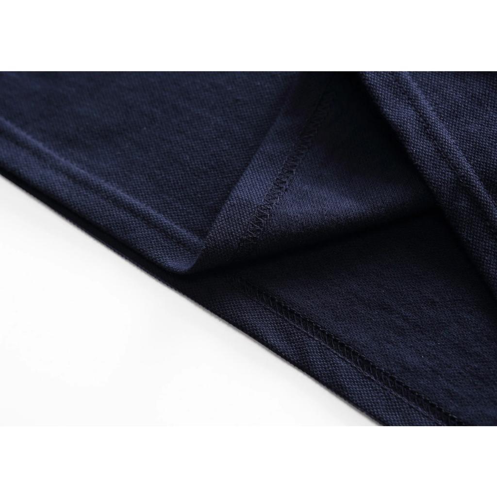 TrendHub Мужская рубашка поло США Филадельфия Королевский Короткий Повседневный Спорт Вечеринка Высококачественный Хлопок Вышивка Роскошь Контрастный Цвет