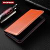 Роскошный чехол из натуральной кожи для IPhone 17 AIR 16 E 15 14 13 12 11 Pro Max Plus Mini Флип с магнитным слотом Кошелек Чехол для телефона