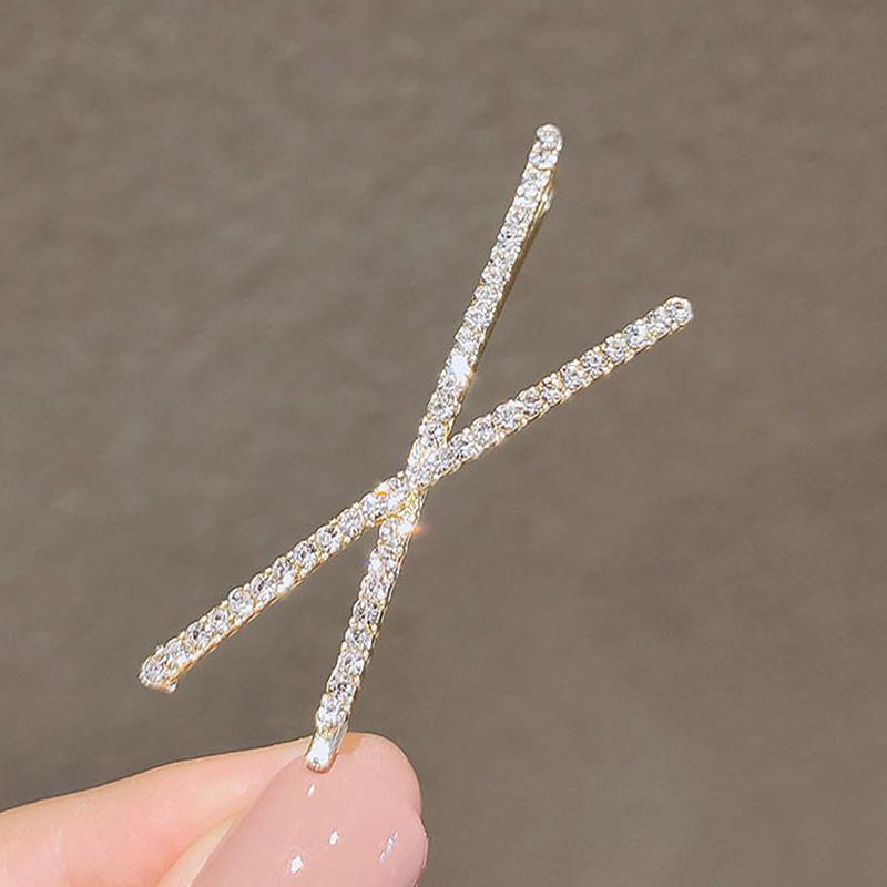 2 шт. крестообразные шпильки SX заколки для волос заколки простые боковые зажимы