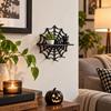 Black Wall-Mounted Shelves Spider Web Wall Storage Rack Plant Display Stand  Wall Decor