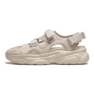 Li Ning Nai Ye 2.0 V2 удобные простые легкие прочные дышащие толстые подошвы увеличенной высоты ретро сандалии Мэри Джейн женские сандалии AGCU182-3