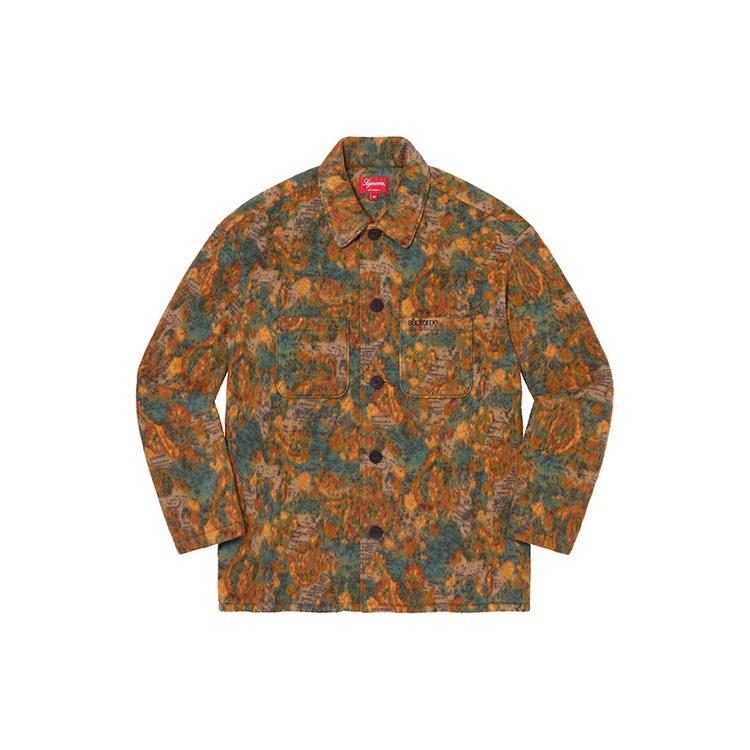 Supreme Paisley Fleece Shirt 'Cooper' Men's SUP-FW21-335