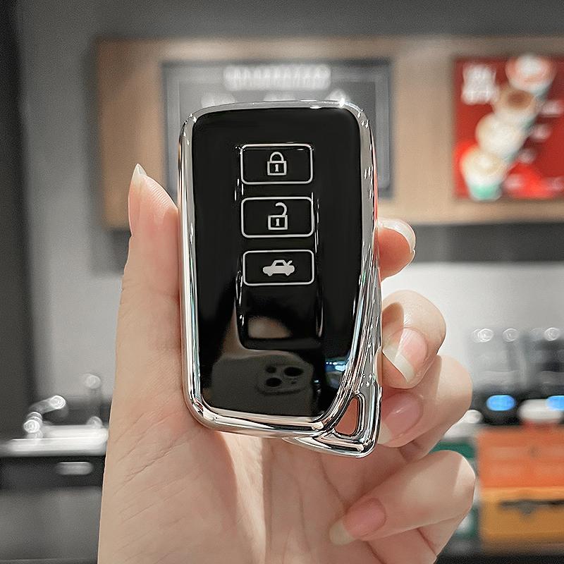 Car Key Case Cover Shell Holder For Lexus UX250 UX260 Es NX LX IS ES Es350 UX200 UX250h ES200 ES300h ES350 US200 US260h Car TPU