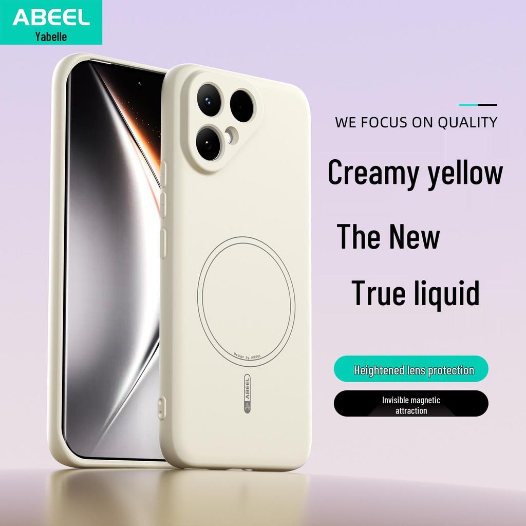 Магнитный противоударный чехол-скин из силикона для Tecno Pova 8 5G