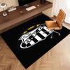 1pc Santos SFC logo Print Area Rug - Soft, Washable Non-Slip Indoor Mat, Living Room, Home Office Decorative Rug,Office Decorative