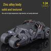 1:24 Темный рыцарь Бэтмобиль Tumbler Модель с амортизаторами и тремя передачами.