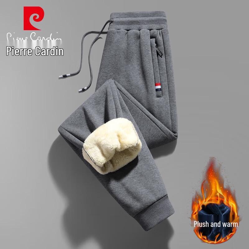 Pierre Cardin Мужские утепленные повседневные брюки на флисовой подкладке