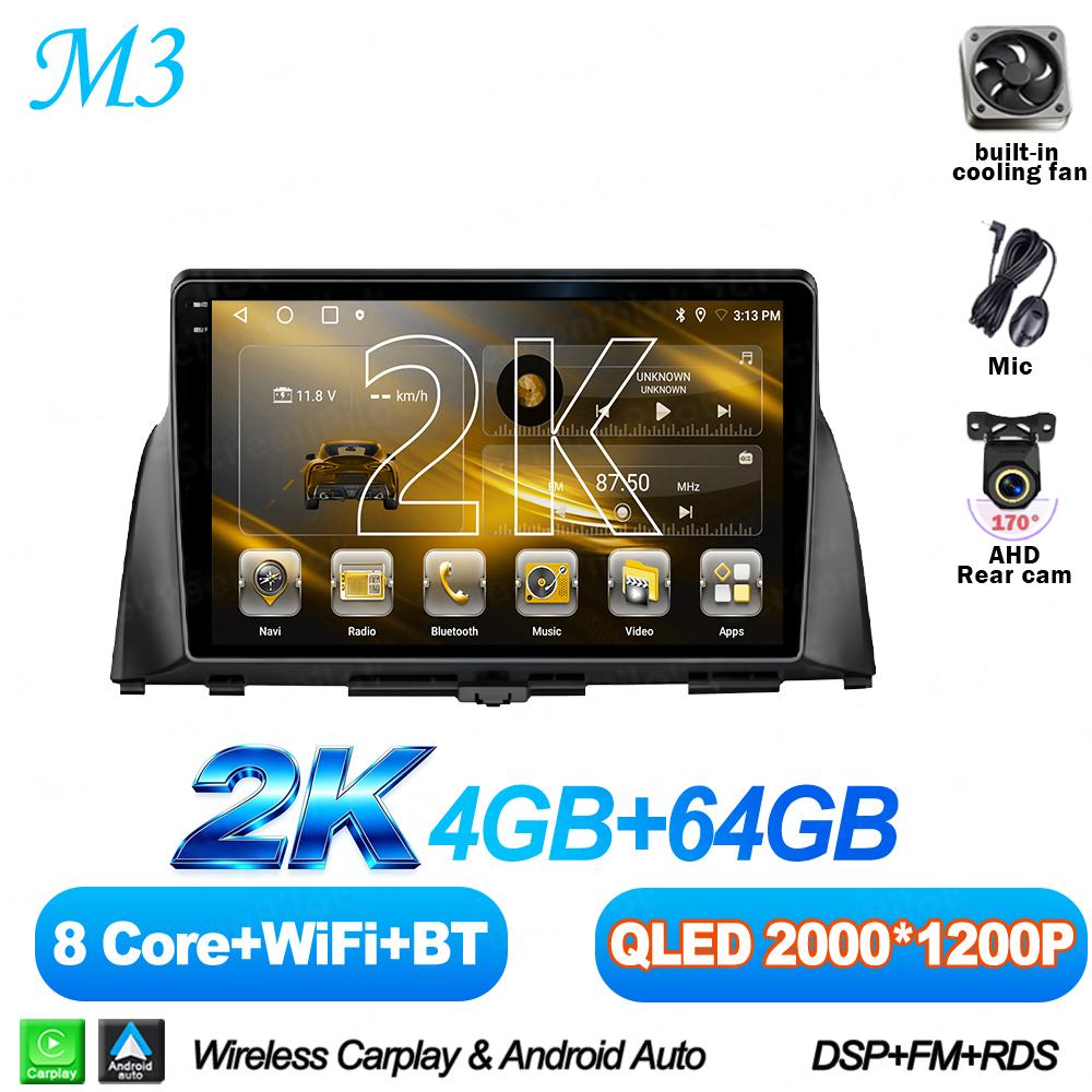 9 Inch Android 16 For KIA K5 Optima 2015 - 2020 Car Radio Stereo Head Unit Multimedia Video Player GPS Navigation 2K QLED