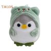 Penguin Plush Keychain Cute Penguin Pendant Hat Key Ring for Girls Gifts Creative School Bag Accessories