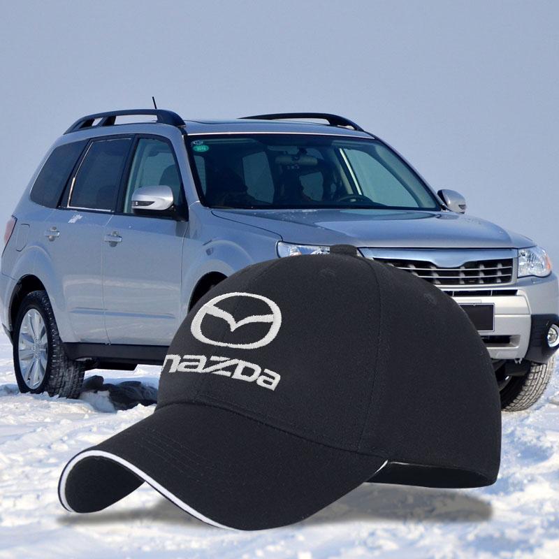 Для Mazda 3 Alexa CX30 CX-4 CX5 CX-5 CX8 CX-8 CX-30 CX9 CX-9 Axela Demio Atenza MS GJI Мода Мужчины Женщины Украшение Авто Бейсболка Логотип Авто Солнечная Шляпа
