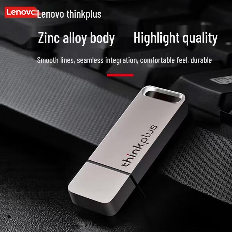 Lenovo ThinkPlus TU100 USB 3.1 Мини-металлический флеш-накопитель