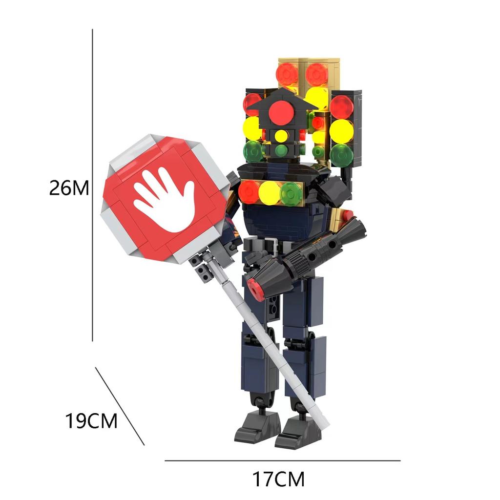 2023 3D Speakerman Children's Block Plastic Game Designer for Teens and Children Skibidi Toilet