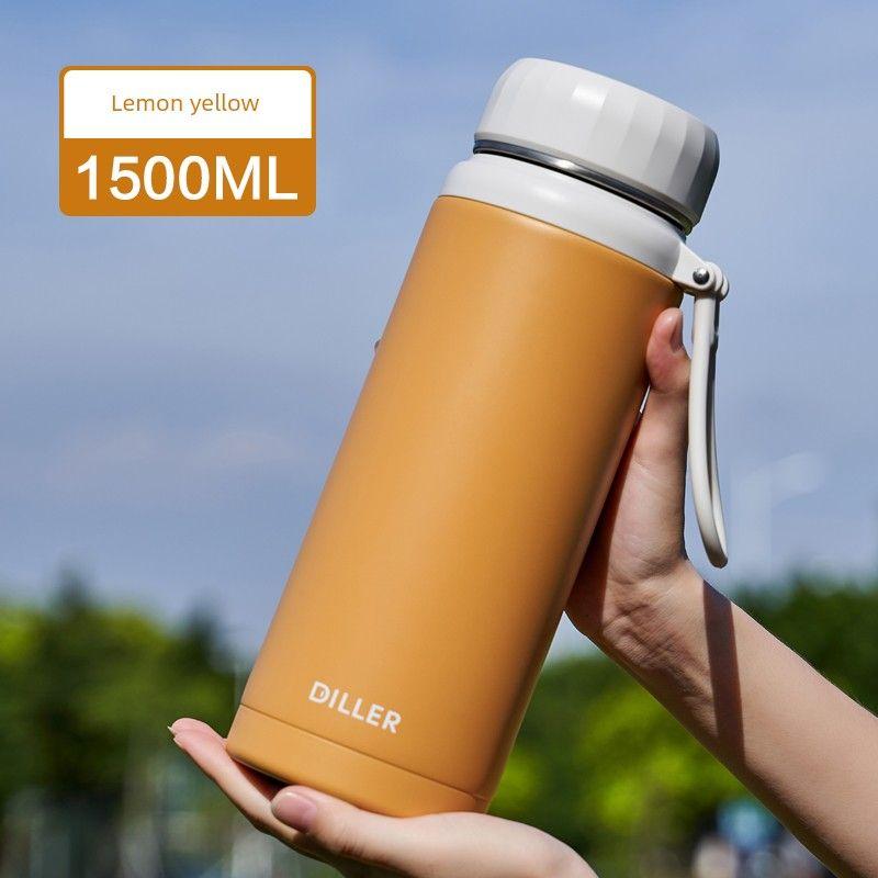 Women's Japanese Stainless Steel Tea Water Separation Thermos Cup