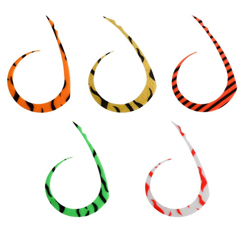 1 Set Soft Spare Swing Tail Colored Silicone High elastic Silk Skirt Soft Tairaba SpareTie Inchiu Jig Lure fishing Accessories