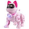 1Pc Children's Light and Music Electric Robot Cat Walking and Singing Leash Pet Toy