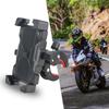 Single Handed Operation Support 360° Rotating Adjustable GPS Navigation Support Automatic Lock Bicycle Motorcycle Phone Holder