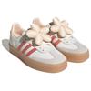 adidas Оригинальные кеды SAMBAE с низким верхом для скейтбординга Женские бело-розовые кроссовки JR3334