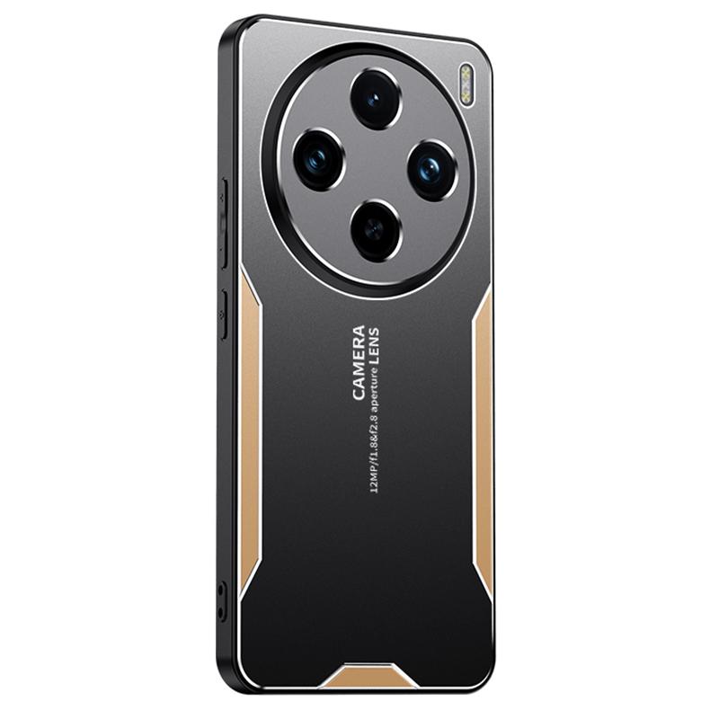 Для vivo X100 5G Чехол для телефона с защитой от царапин Алюминиевый сплав+ПК+ТПУ Чехол для мобильного телефона