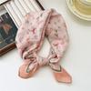 53*53cm Silk Scarves for Woman Fashionable Pattern Smooth To The Touch Spring Summer Sun Protection Silk Scarf
