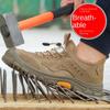 Labor Insurance Shoes Men's Steel Baotou Summer Breathable and Wear-resistant Sandals Anti-smashing and Anti-piercing Safety Shoes