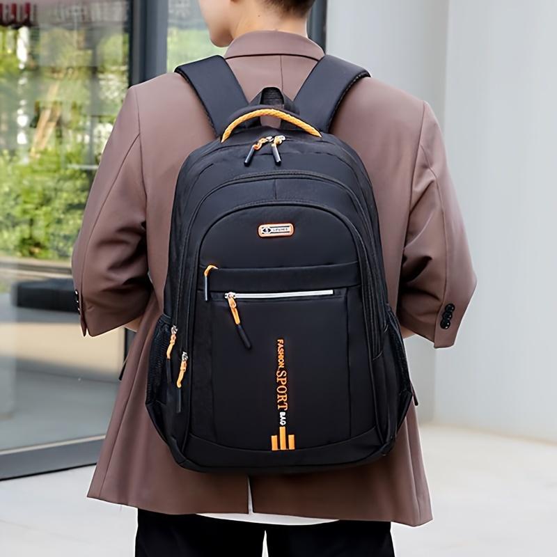 Men's Backpacks Oxford Waterproof Rucksack Business Computer Bag Casual Travel Backpack Senior High School Student Schoolbag