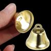 50 шт. Материалы для украшений Jingle Bell Wind Chime Маленький рог Gingle Bell Золотой Маленький рождественский колокольчик